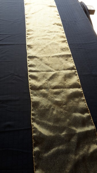 Gold Table Runners